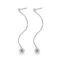 Top-quality Moissanite Luxury And Fashionable Light Luxury Jewelry Silver Stud Earrings S925 Silver Plated Platinum