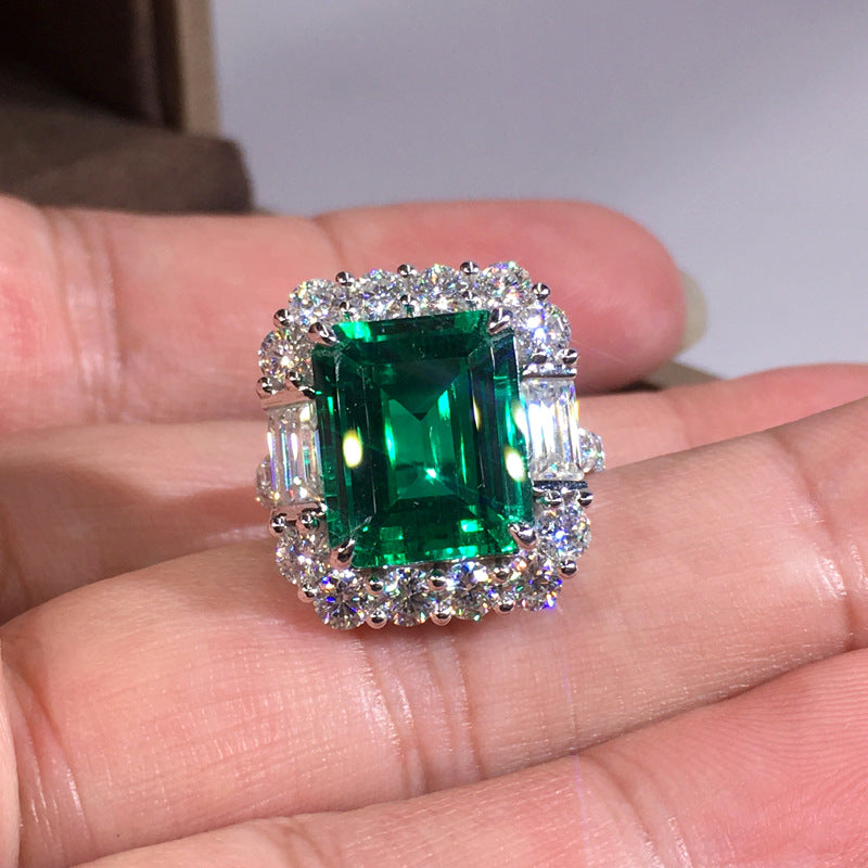 Womens Stylish High-end Refined Geometric Ring