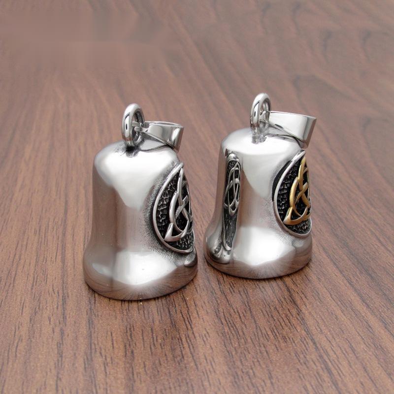 Stainless Steel Accessories Celtic Knot Bell Pendant Pendant