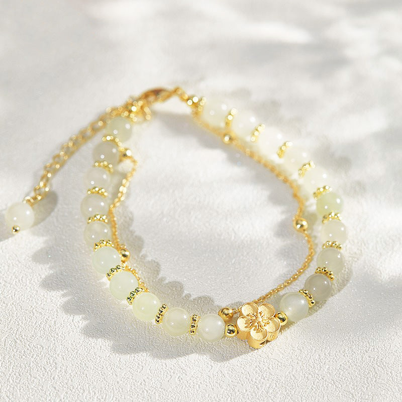 Stylish And Minimalist Double-chain Layered Bracelet