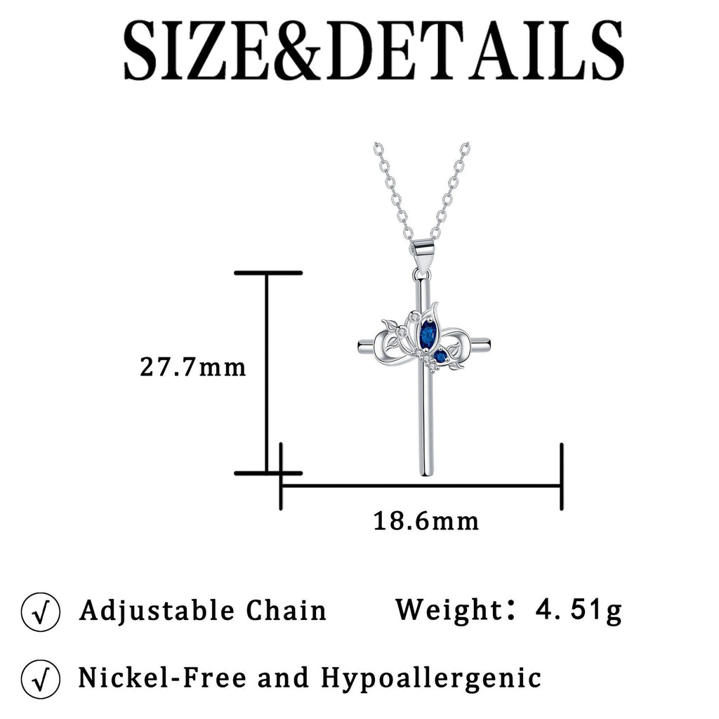 Fashionable Commuter-Style Cross Necklace