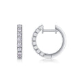 Top-quality Moissanite Luxury And Fashionable Light Luxury Jewelry Silver Stud Earrings S925 Silver Plated Platinum