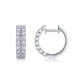 Dynamic - Top-quality Moissanite Luxury And Fashionable Light Luxury Jewelry, Silver Stud Earrings S925, Silver-plated Platinum