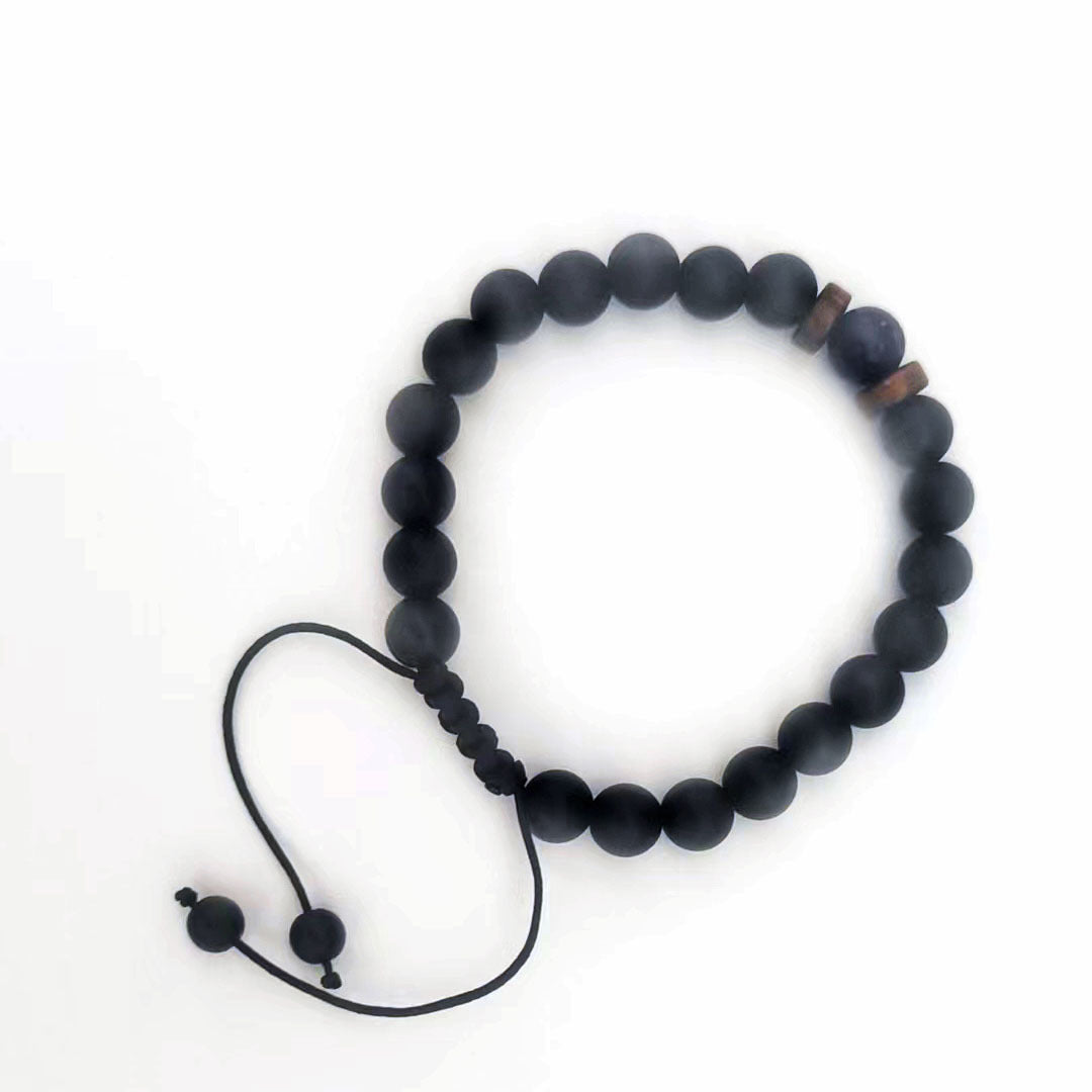 Fashionable And Unique Lava Volcanic Stone Bracelet
