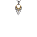 Fashion Simple Eagle Head Sun Spear Head Pendant