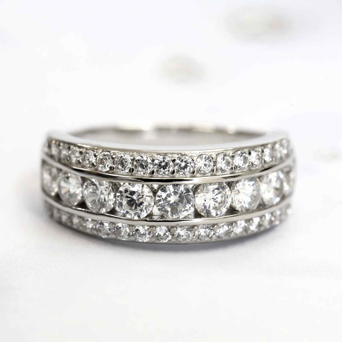 European And American Luxury Starry-ring Bestseller