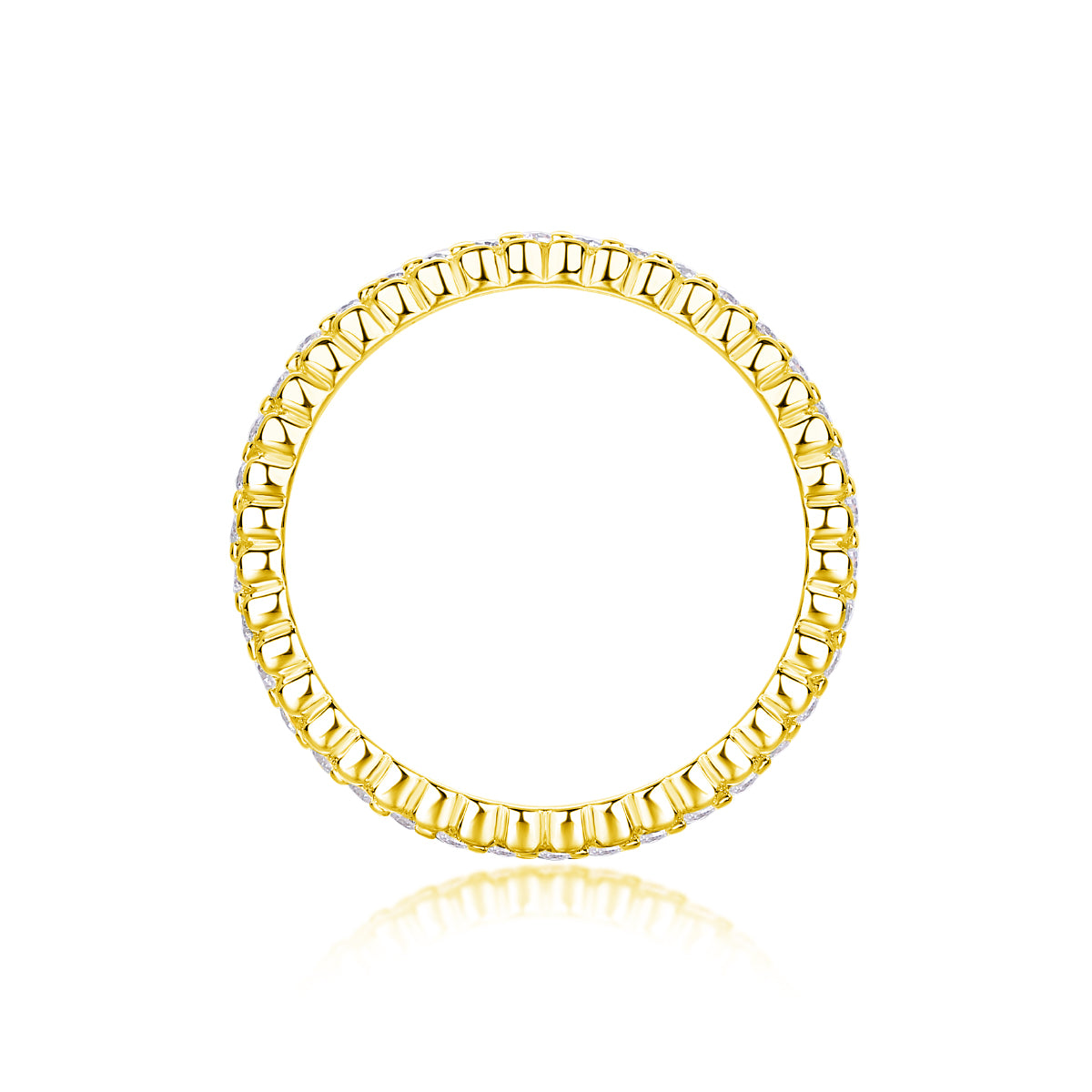 Autumn Stroll - A Wedding Ring Set With Top-quality Moissanite S925 Silver And Platinum-plated Diamond Can Be Tested With A Diamond Pen. The Ring Is In Gold And Rose Gold