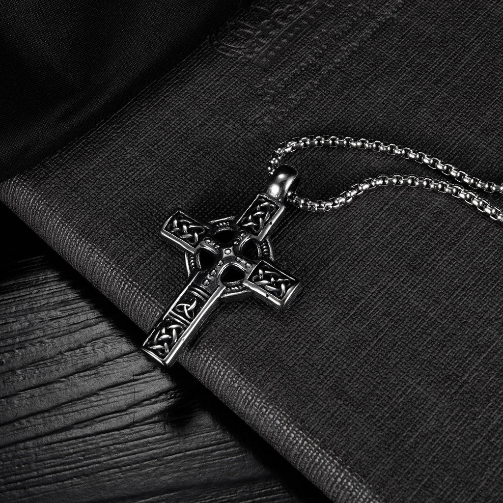 Retro Niche Design Cross Pendant