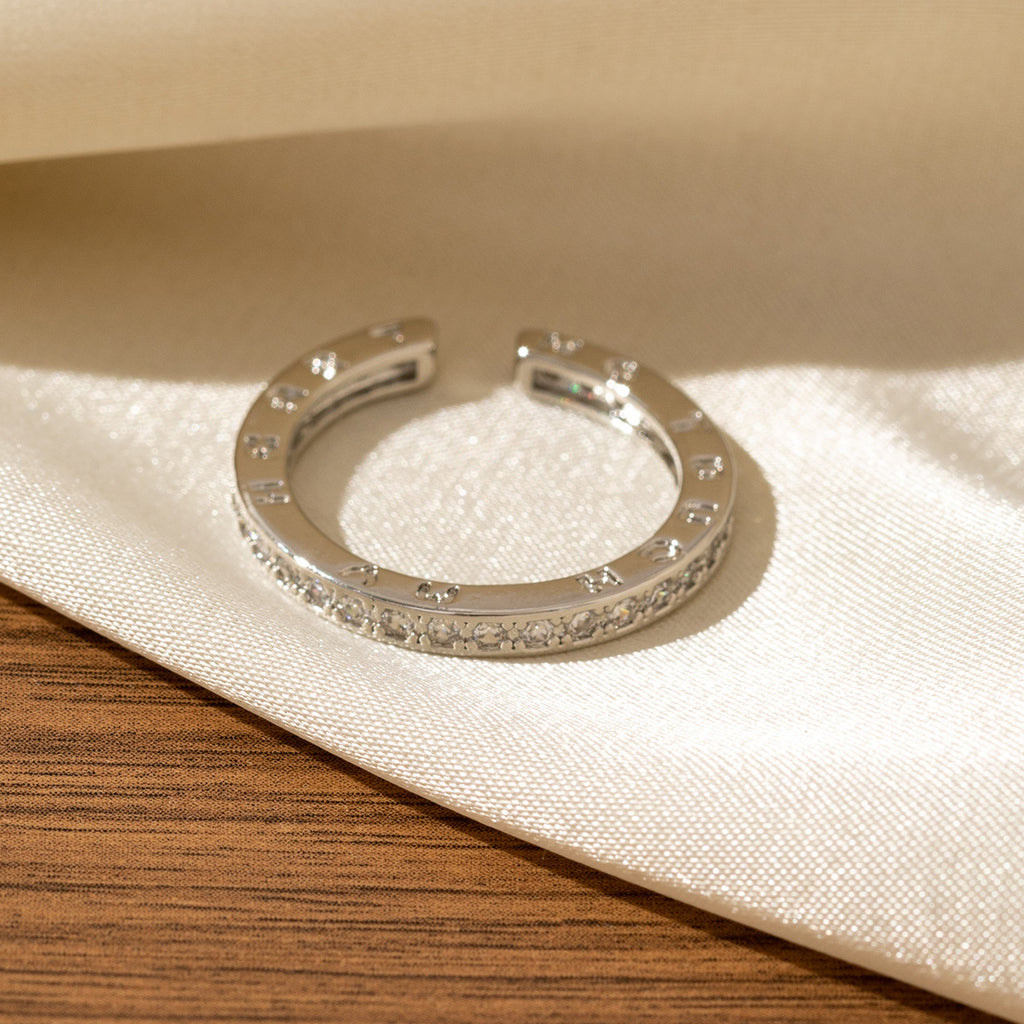 Light-luxury High-end Adjustable Open Ring For Women
