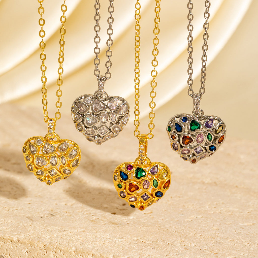 A Luxurious Yet Understated Heart-shaped Necklace