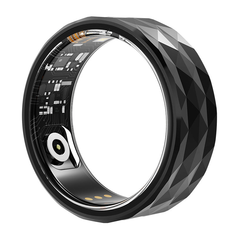 R12M smart ring heart rate oximeter step sleep monitoring