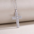 Shelter - A Fashionable And Trendy Necklace Pendant Set With Top-quality Moissanite S925 Silver And Platinum-plated Gold. It Can Be Tested For Gold Rose Gold With A Diamond Pen