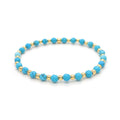 Vintage Turquoise Bead Multi-layered Ethnic-style Braided Bracelet