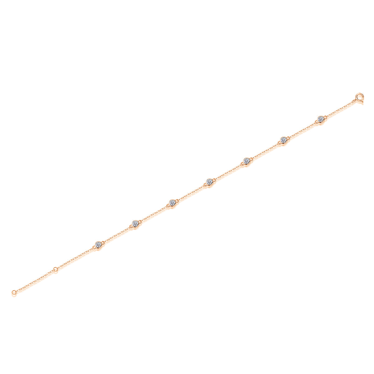 Dynamic Bubble - A Fashionable And Light Luxury Jewelry Silver Bracelet And Bracelet Set With Top-quality Moissanite, S925 Silver Electroplated Platinum