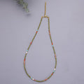Zircon Colorful Dopamine Necklace Clavicle Chain For Women