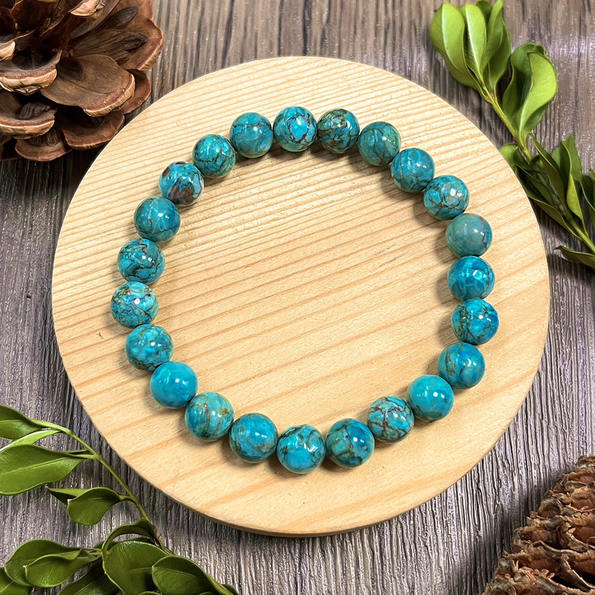 Natural South African Turquoise Bracelet For Men And Women