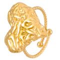 Stainless Steel Ring That Wont Fadefeaturing A Crab Heart Starfish And Turtle Design With An Adjustable Opening