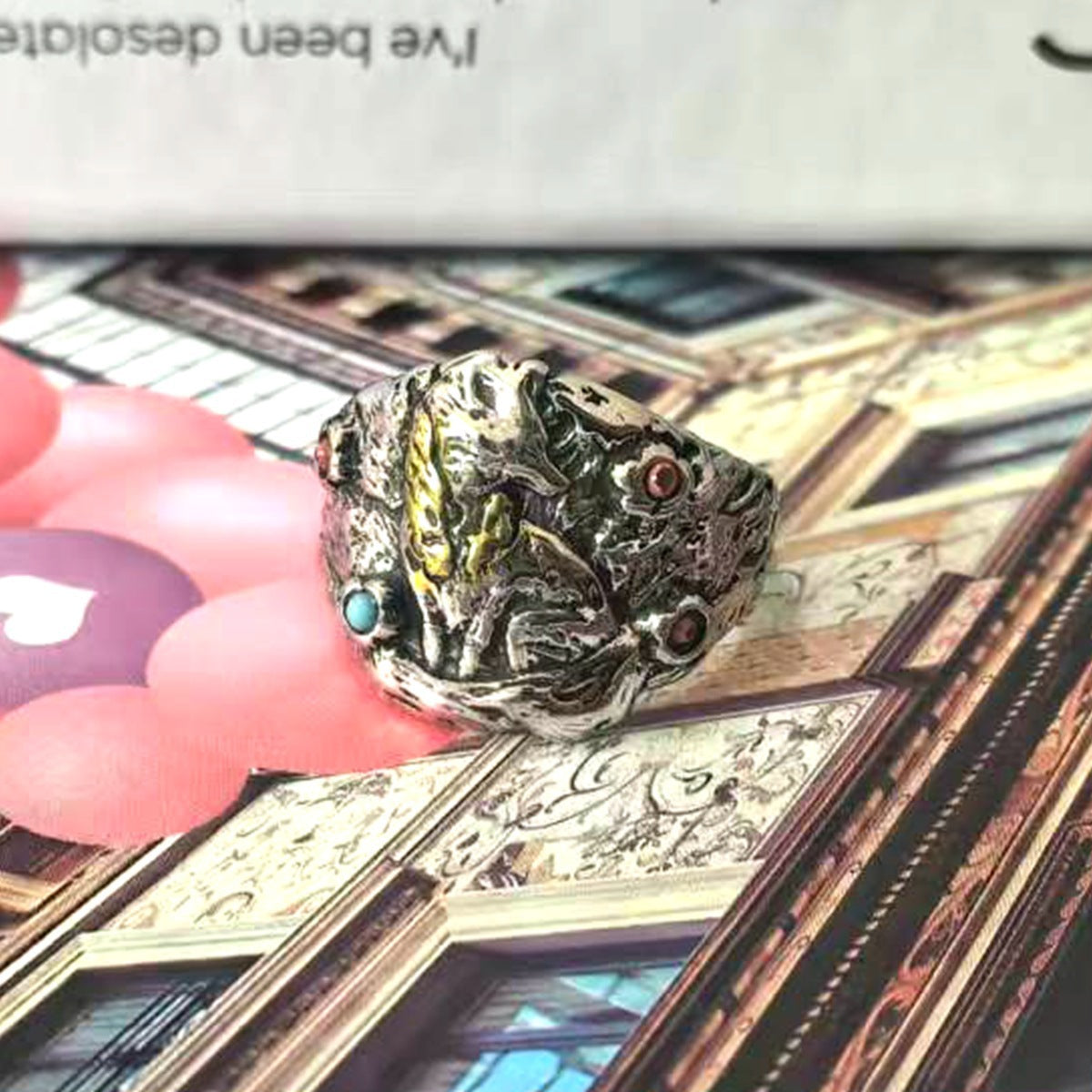 Bold Personality-driven Index Finger Ring For Men And Women