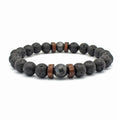 Fashionable And Unique Lava Volcanic Stone Bracelet