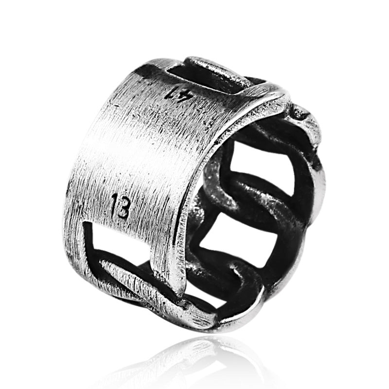 Men's Vintage Creative Stainless Steel Ring