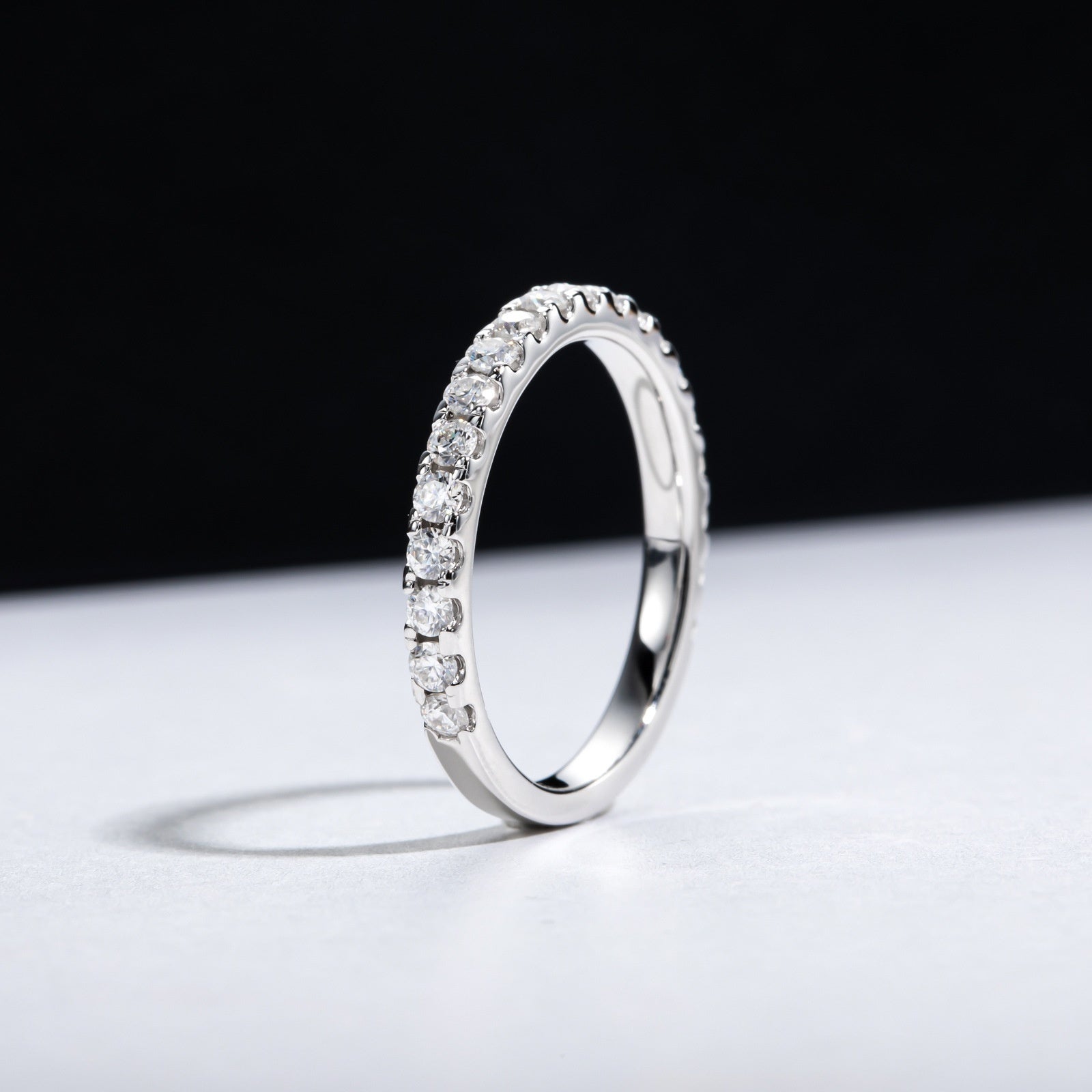 3-carat Moissanite Halo Ring Elegant, Versatile, And Subtly Luxurious