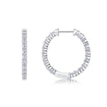 Mermaid - A Fashionable And Trendy Accessory Set With Top-quality Moissanite S925 Silver And Platinum-plated Stud Earrings. It Can Be Tested In Gold Rose Gold With A Diamond Pen