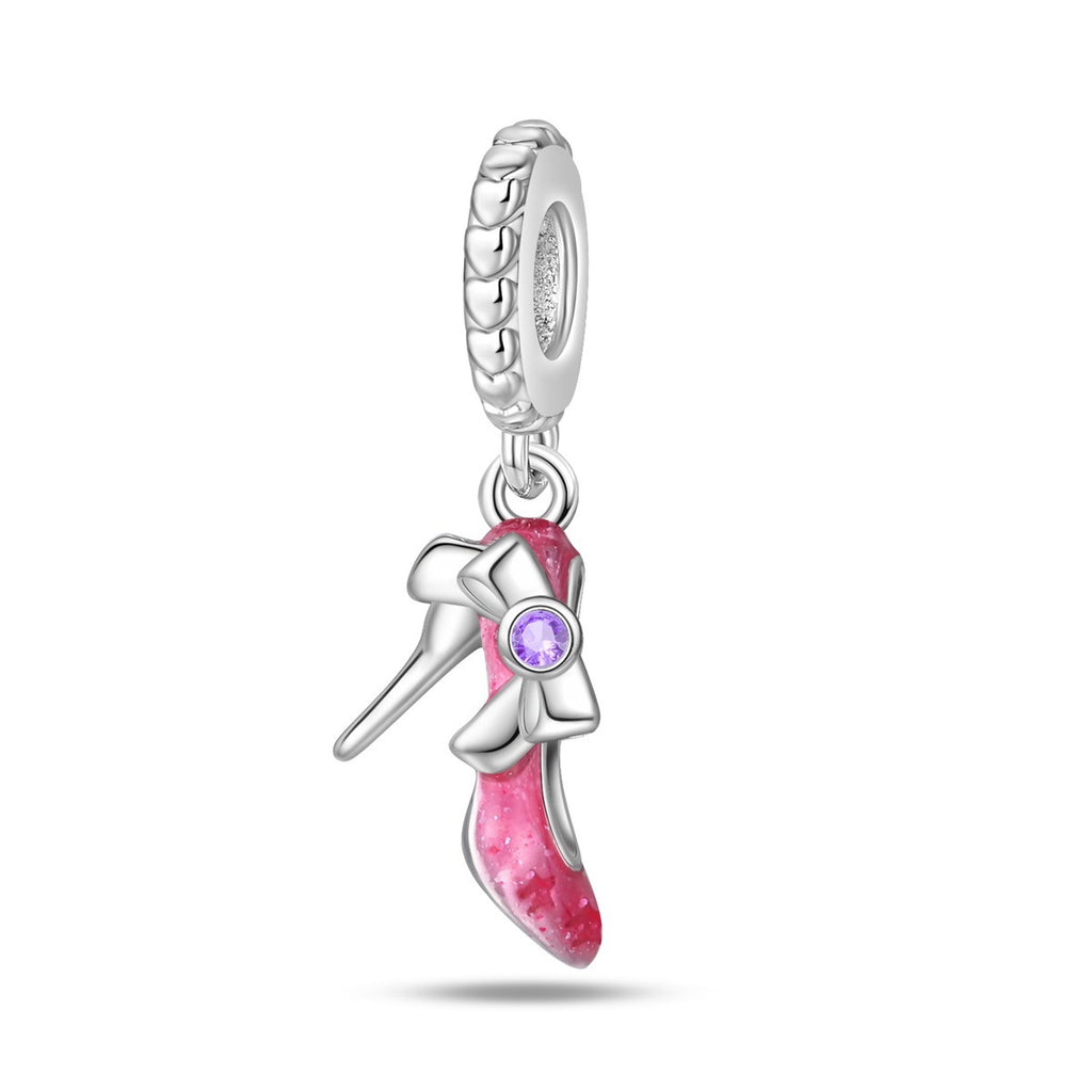 DIY Ornament Accessories Bracelet White Copper Plated 925 Silver Pendant