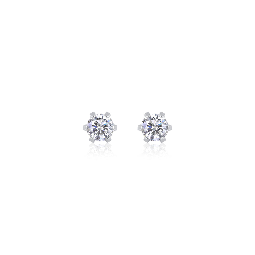 Starlight Solo Dance - Premium Moissanite Luxury Fashion Light Luxury Jewelry Silver Stud Earrings S925 Silver Plated Platinum