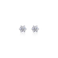 Starlight Solo Dance - Premium Moissanite Luxury Fashion Light Luxury Jewelry Silver Stud Earrings S925 Silver Plated Platinum